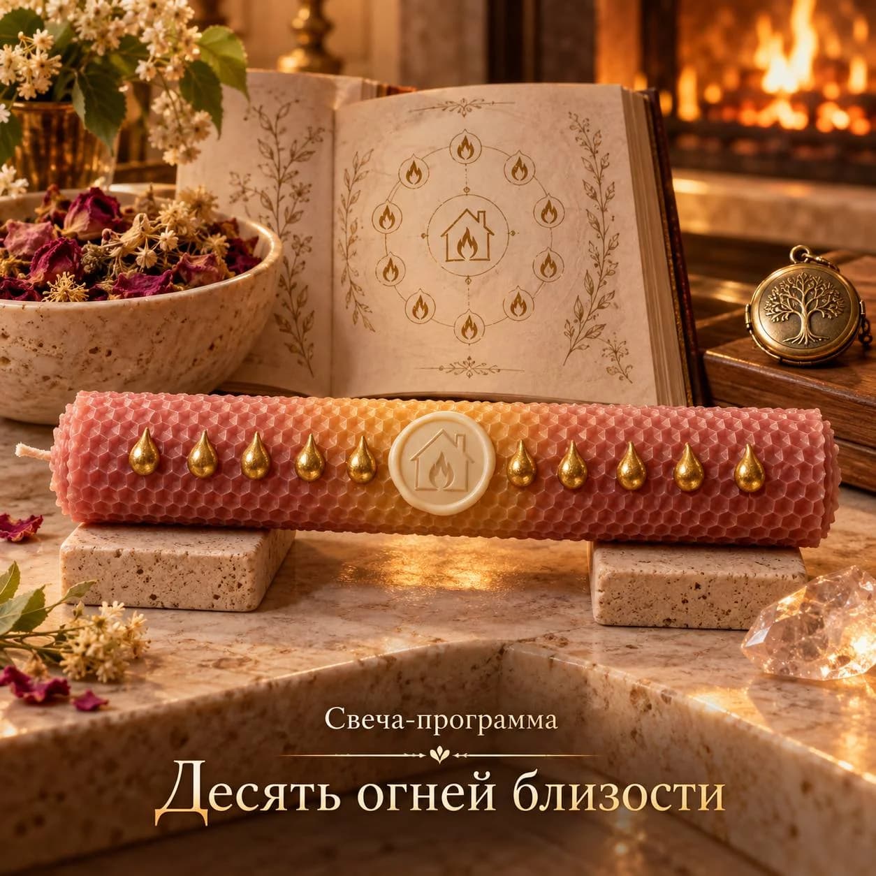 Свеча-программа «Десять огней близости»