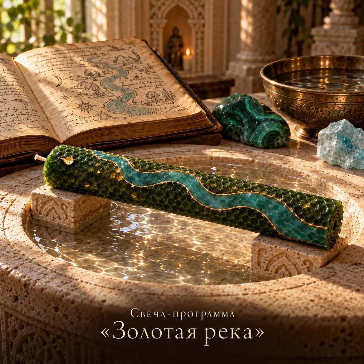 Свеча-программа «Золотая река»