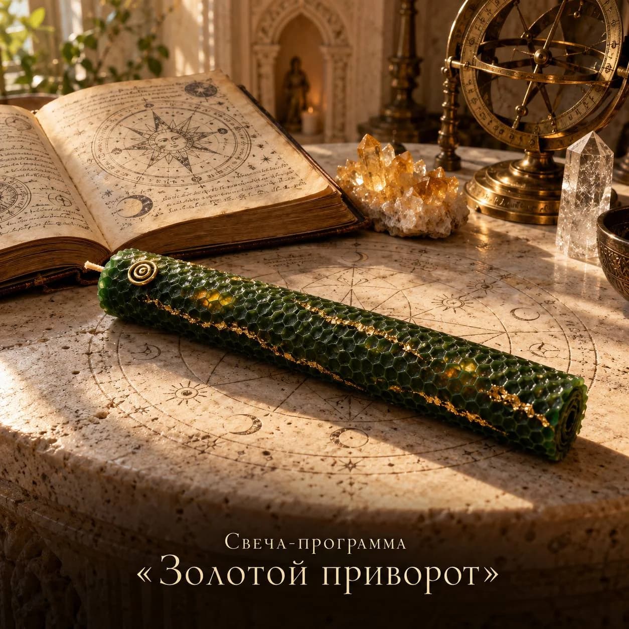 Свеча-программа «Золотой приворот»